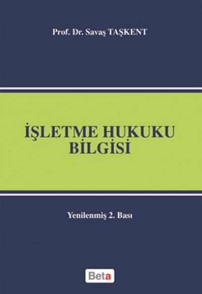 İşletme Hukuku Bilgisi