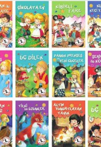 Mesaj Veren Masallar Seti (12 Kitap)