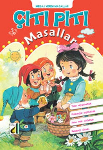 Mesaj Veren Masallar - Çıtı Pıtı Masallar (Ciltli)