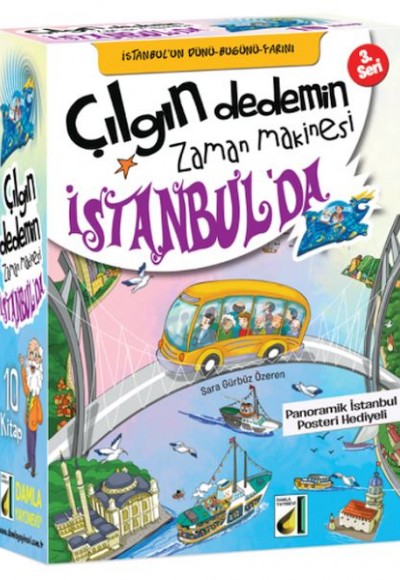 Çılgın Dedemin Zaman Makinesi İstanbulda (10 Kitap Takım)