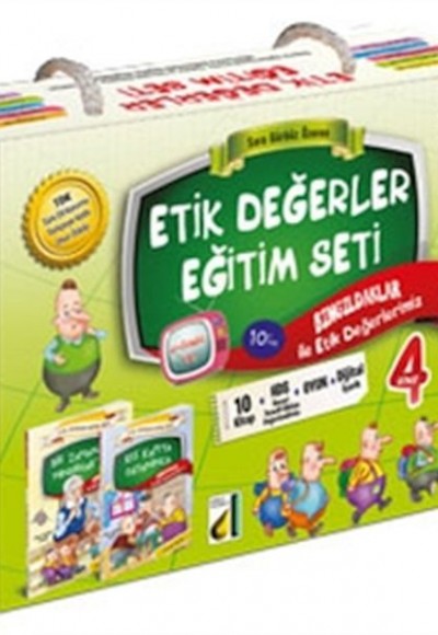 Bıngıldaklar İle Etik Değerlerimiz (10 Kitap Set)