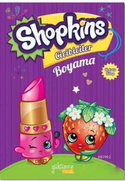 Shopkins Cicibiciler Boyama - Mor Kitap