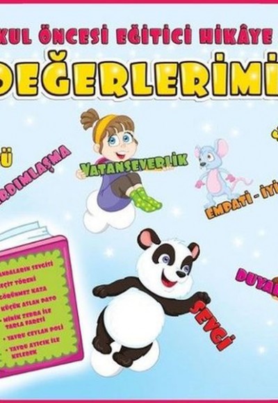 Okul Öncesi Eğitici Hikaye Seti - Değerlerimiz