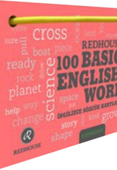 Redhouse 100 Basic English Words -3 (İngilizce Sözcük Kartları)
