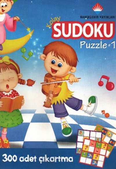 Kolay Sudoku Yapboz (5-7 Yaş)