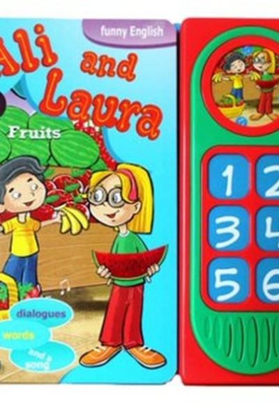 Ali and Laura 4 - Fruits - Konuşan Sesli Kitaplar