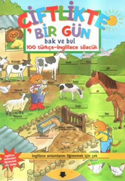 Çiftlikte Bir gün Bak ve Bul (Ciltli)