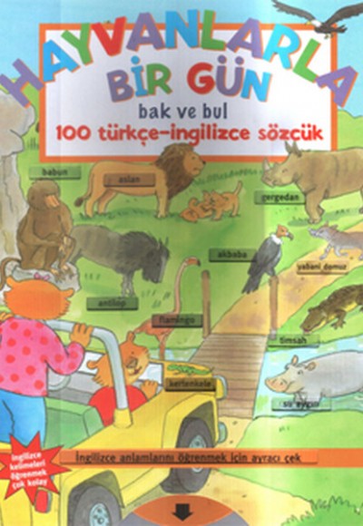 Hayvanlarla Bir Gün Bak ve Bul (Ciltli)