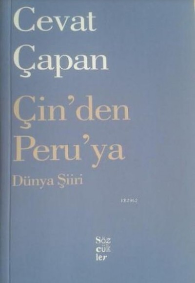 Çin'den Peru'ya Dünya Şiiri