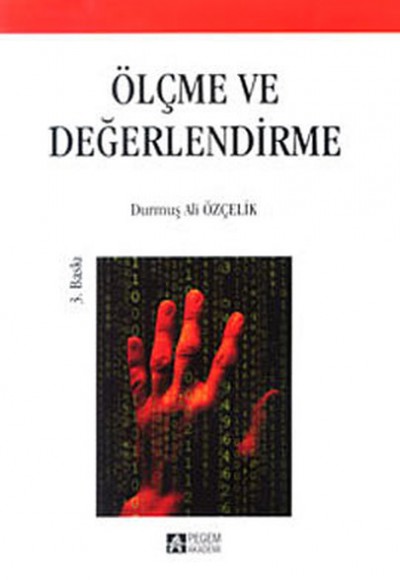 Ölçme ve Değerlendirme / Durmuş Ali Özçelik