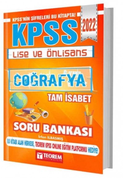 Teorem 2022 KPSS Lise Ön Lisans Coğrafya Tam İsabet Soru Bankası