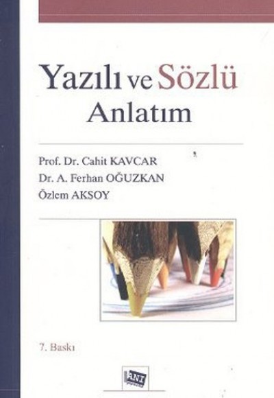 Yazılı ve Sözlü Anlatım