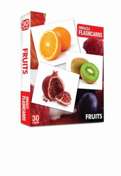 Miracle Flashcards Fruits (30 Cards)