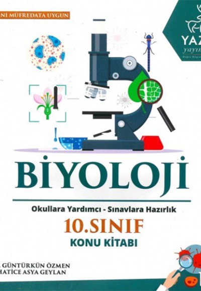 Yazıt 10. Sınıf Biyoloji Konu Kitabı (Yeni)