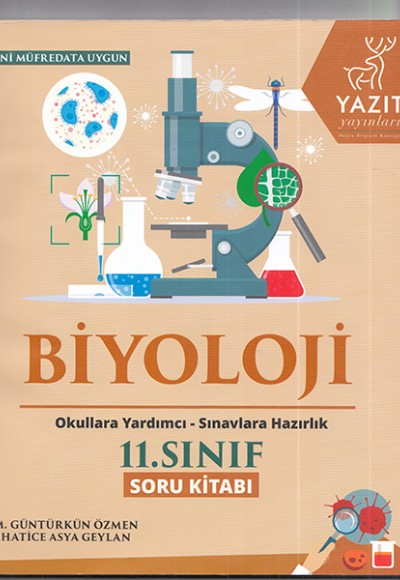 Yazıt 11. Sınıf Biyoloji Soru Kitabı (Yeni)