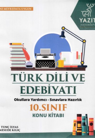 Yazıt 10. Sınıf Türk Dili ve Edebiyatı Konu Kitabı