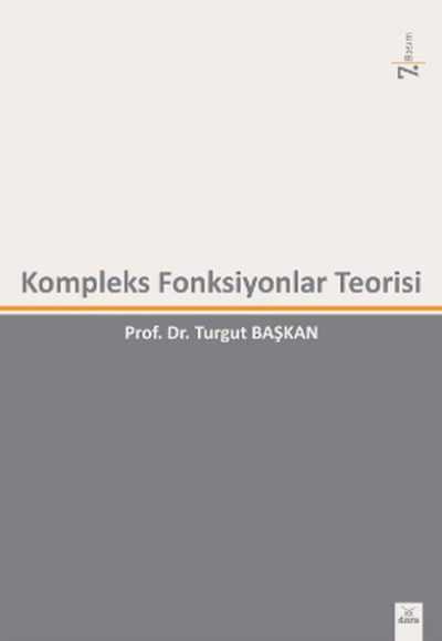 Kompleks Fonksiyonlar Teorisi