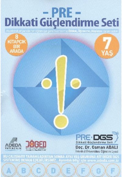 Pre Dikkati Güçlendirme Seti – 1.Sınıf – 7 yaş
