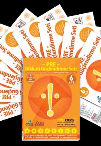 Pre Dikkati Güçlendirme Seti – Anasınıfı – 6 Yaş