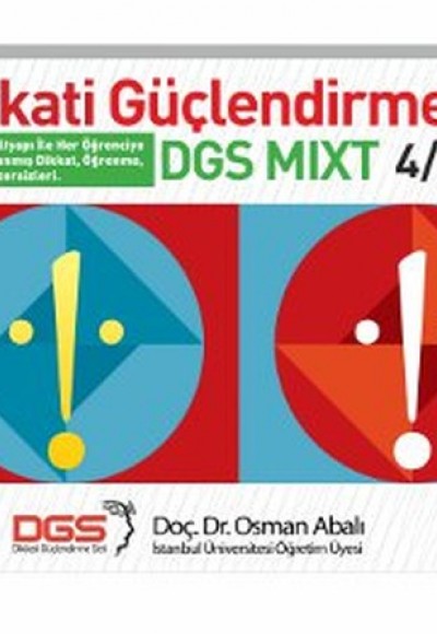 Dikkati Güçlendirme Seti Mixt 4 - 5 Yaş (1 Kitap)