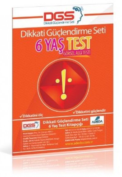 Dikkati Güçlendirme Seti  Yaprak Test 6 Yaş