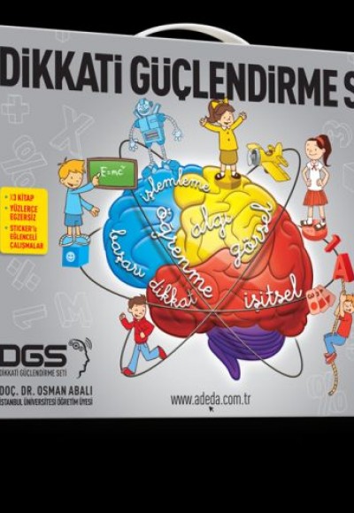 Dikkati Güçlendirme Seti Ana Sınıfı 3 Yaş (3 Kitap Karton Kutu Set)