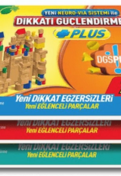 Dikkati Güçlendirme Seti Plus 6 Yaş Kitap