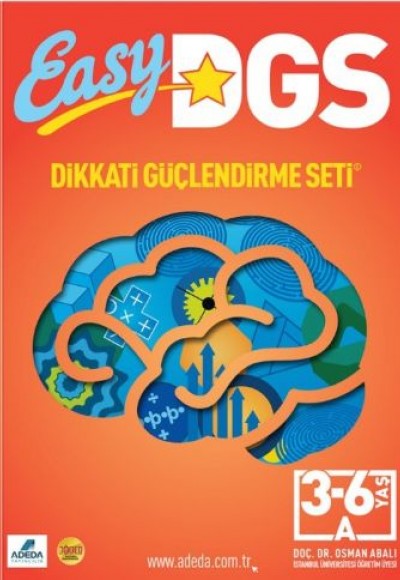 Easy Dikkati Güçlendirme Seti 3-6 Yaş A (1 Kitap)