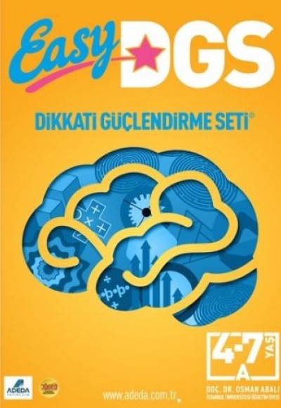 Easy Dikkati Güçlendirme Seti 4-7 Yaş A (1 Kitap)