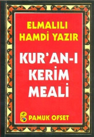 Kuran-ı Kerim Meali Cep Boy (Elmalılı-012)