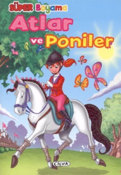 Süper Boyama-Atlar Ve Poniler-1