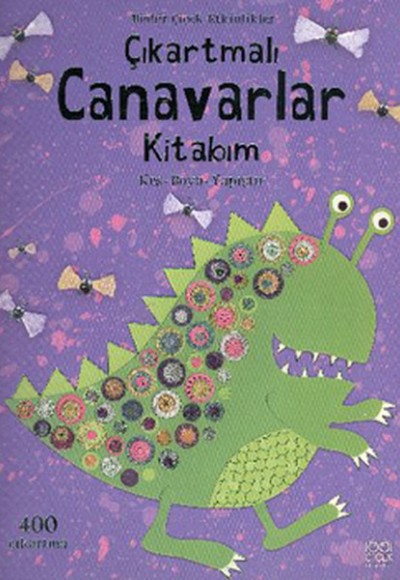 Çıkartmalı Canavarlar Kitabım