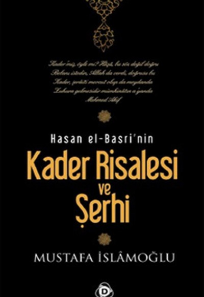 Kader Risalesi ve şerhi Hasan El-Basri