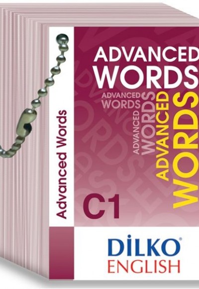 Dilko C1 Advanced Words Kelime Kartı