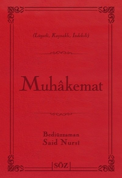 Muhakemat (Büyük Boy - İki Renkli)