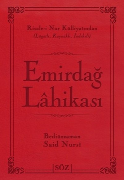 Emirdağ Lahikası (Çanta Boy - İki Renk)