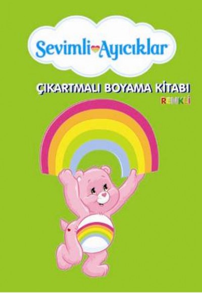 Sevimli Ayıcıklar Çıkartmalı Renkli Boyama Kitabı - 2