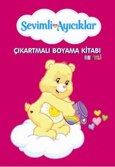 Sevimli Ayıcıklar Çıkartmalı Renkli Boyama Kitabı 5