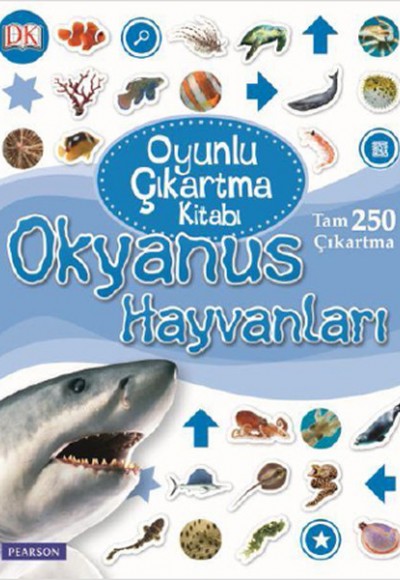 Oyunlu Çikartma Kitabi - Okyanus Hayvanlari