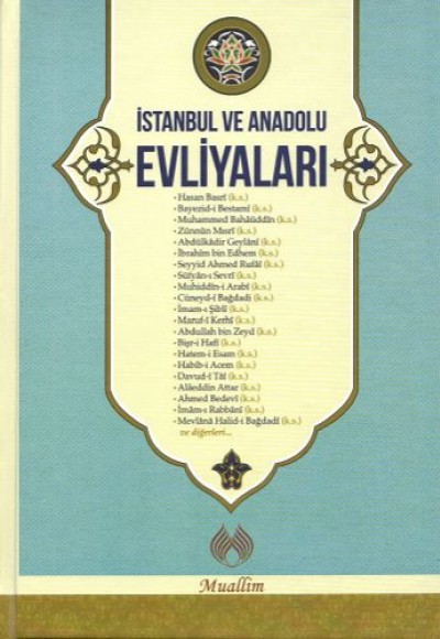 İstanbul ve Anadolu Evliyaları (Ciltli)