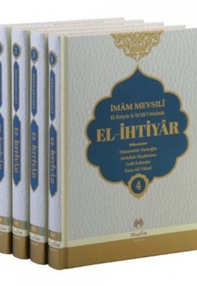 El-İhtiyar tercümesi - 4 Kitap Takım