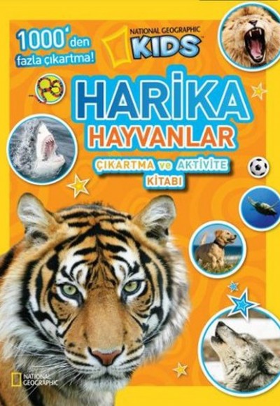 National Geographic Kids - Harika Hayvanlar Çıkartma ve Aktivite