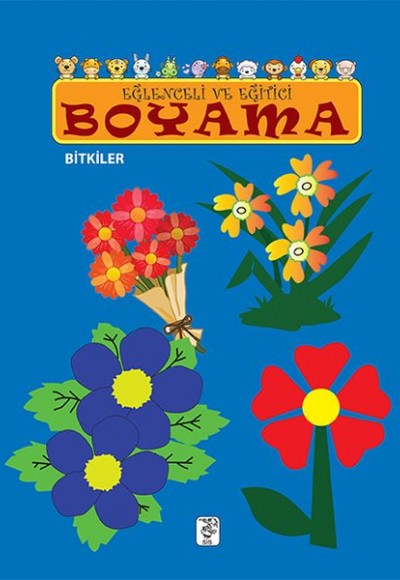 Eğlenceli ve Eğitici Boyama - Bitkiler