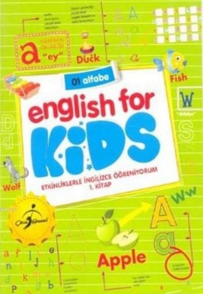 Etkinliklerle İngilizce Öğreniyorum 5 Kitap; English For Kids