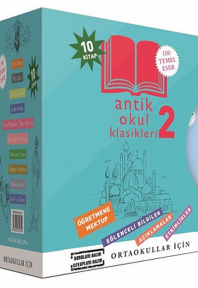 Antik Okul Klasikleri Set 2 - 10 Kitap Takım