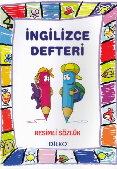 İlkokul Sözlüklü Defter (1234. Sınıf - Resimli)