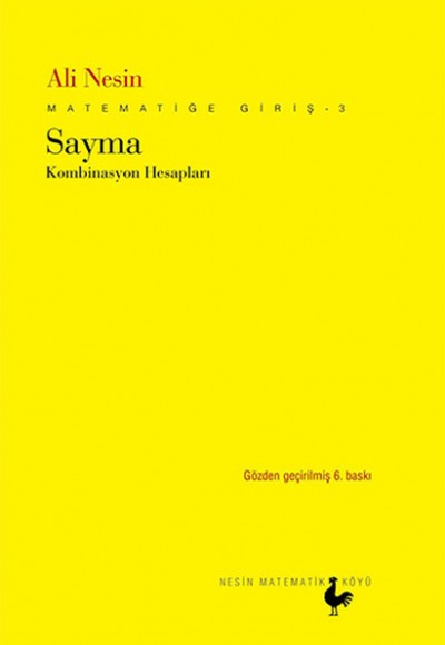 Matematiğe Giriş 3 : Sayma / Kombinasyon Hesapları