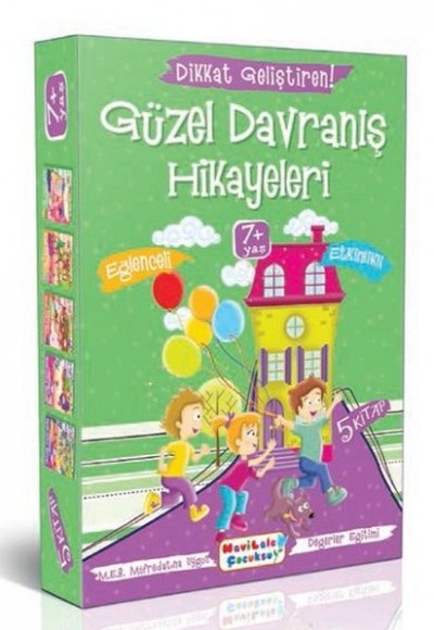 Güzel Davranış Hikayeleri / Değerler Eğitimi (5 Kitap)