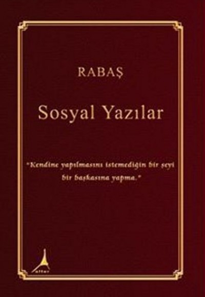 Sosyal Yazılar