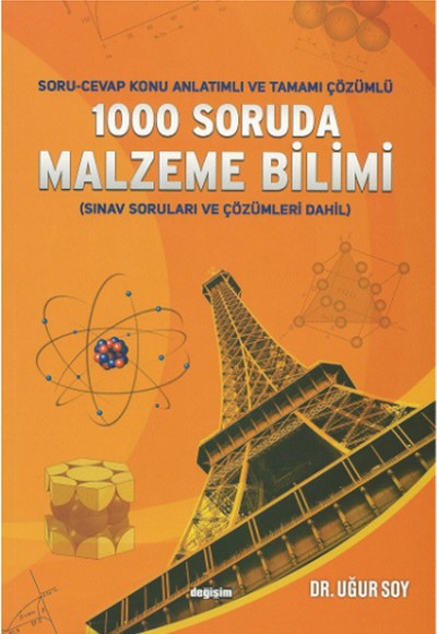 1000 Soruda Malzeme Bilimi  Soru-Cevap Konu Anlatımlı ve Tamamı Çözümlü